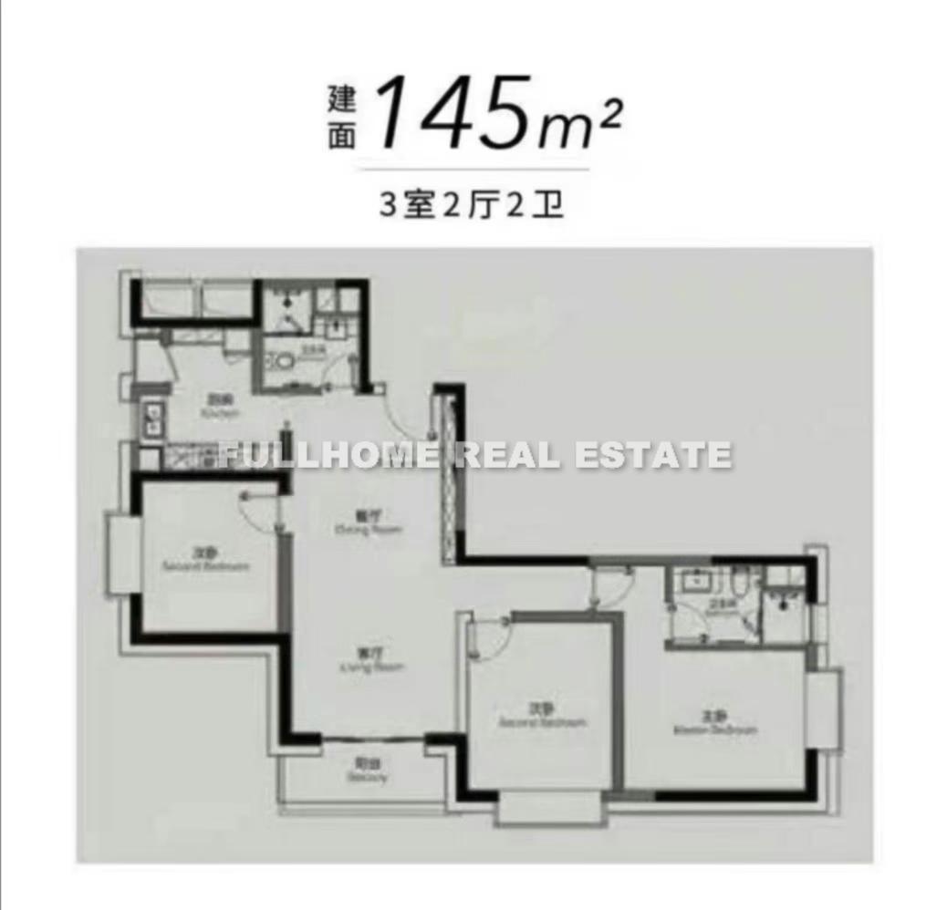 Jing An Tian Yu - Interior view 4, Shanghai rental property
