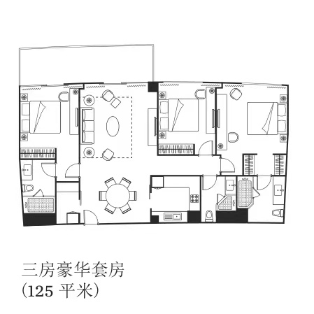 Ascott Sunland - Interior view 7, Shanghai rental property