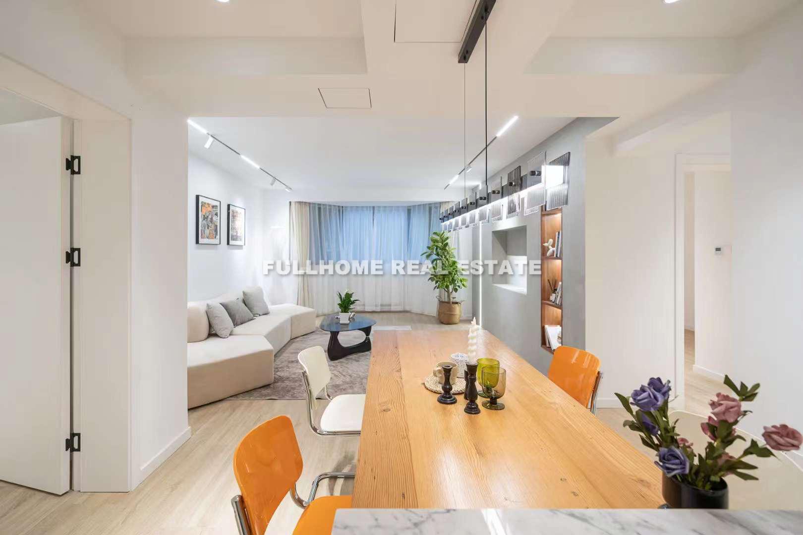 San He Garden - 3 bedroom apartment in Shanghai, Jing An, Downtown