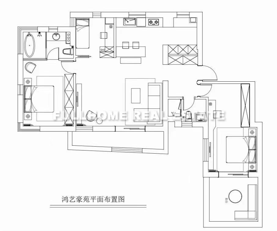 Ambassy Court - Interior view 5, Shanghai rental property