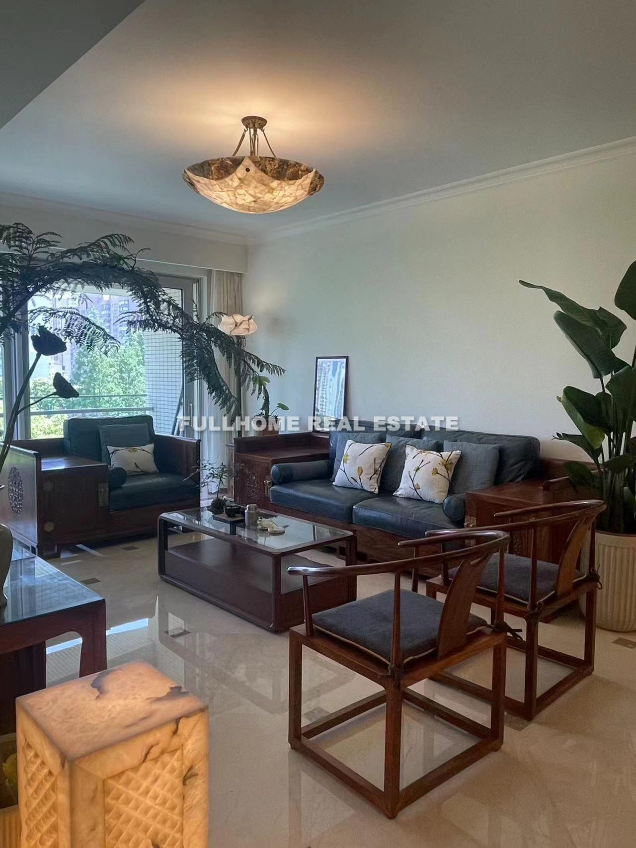Waterfront Garden - 3 bedroom apartment in Shanghai, Putuo, Downtown