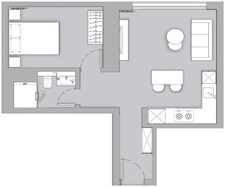 Liv’n 833 - Interior view 7, Shanghai rental property