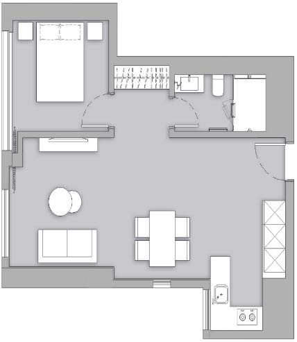 Liv’n 833 - Interior view 7, Shanghai rental property