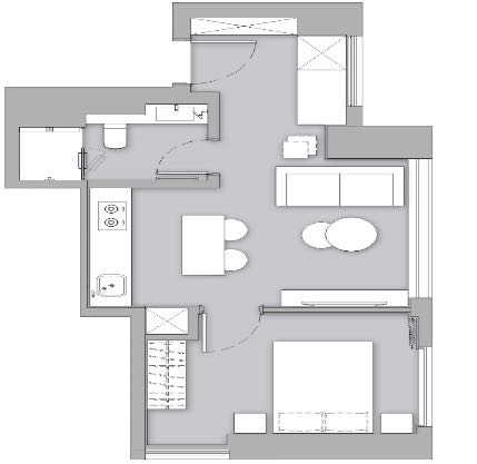 Liv’n 833 - Interior view 5, Shanghai rental property