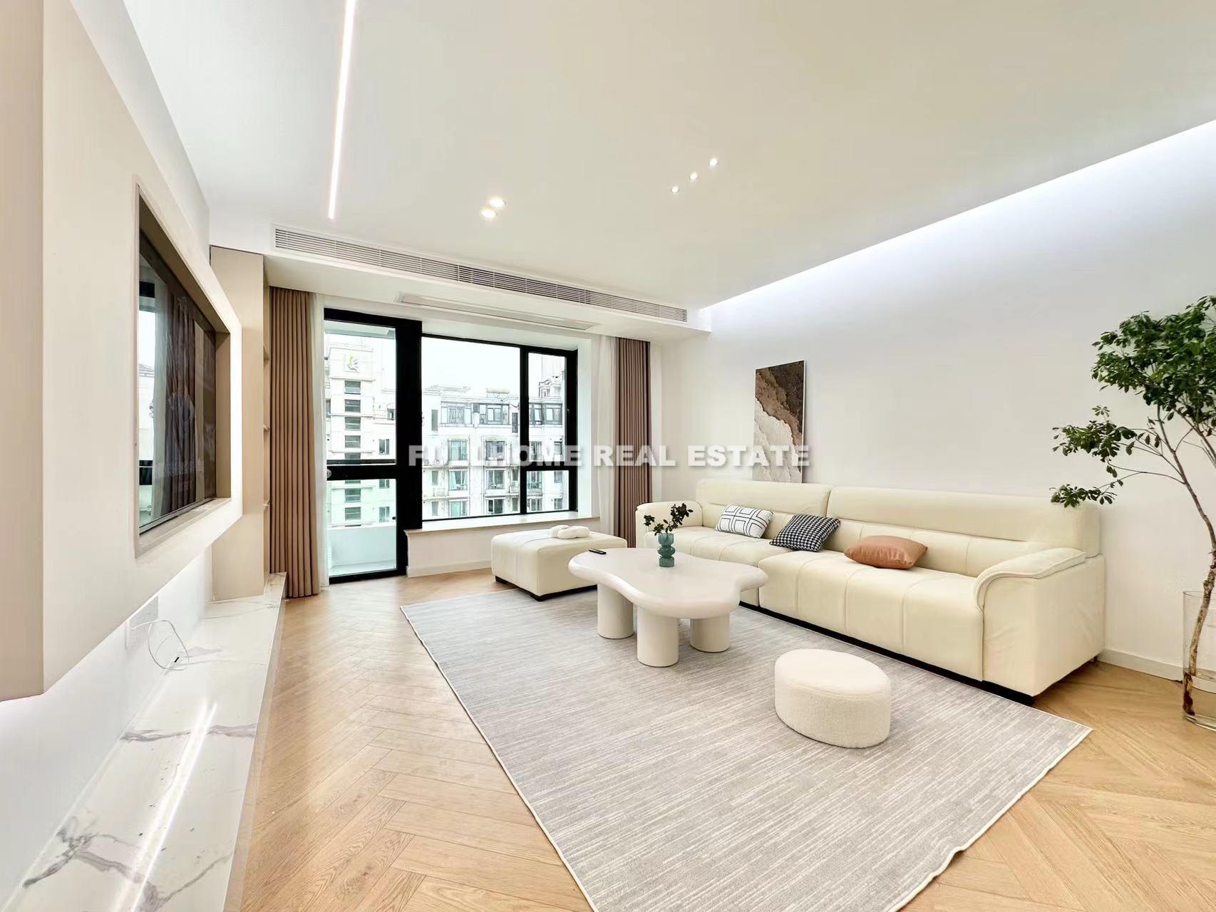 Zhi yin yuan - 3 bedroom apartment in Shanghai, Putuo, Downtown