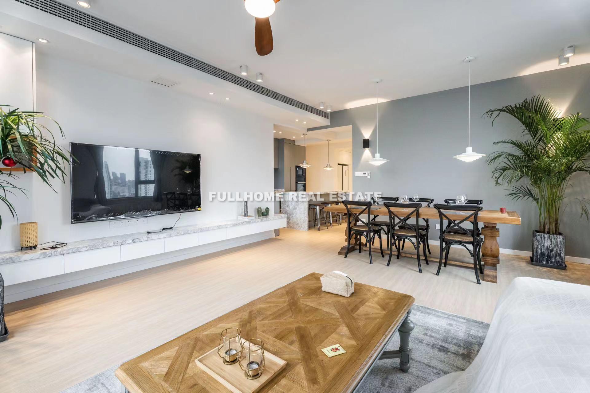 Qing Zhi Jie Garden - 3 bedroom apartment in Shanghai, Xujiahui, Downtown