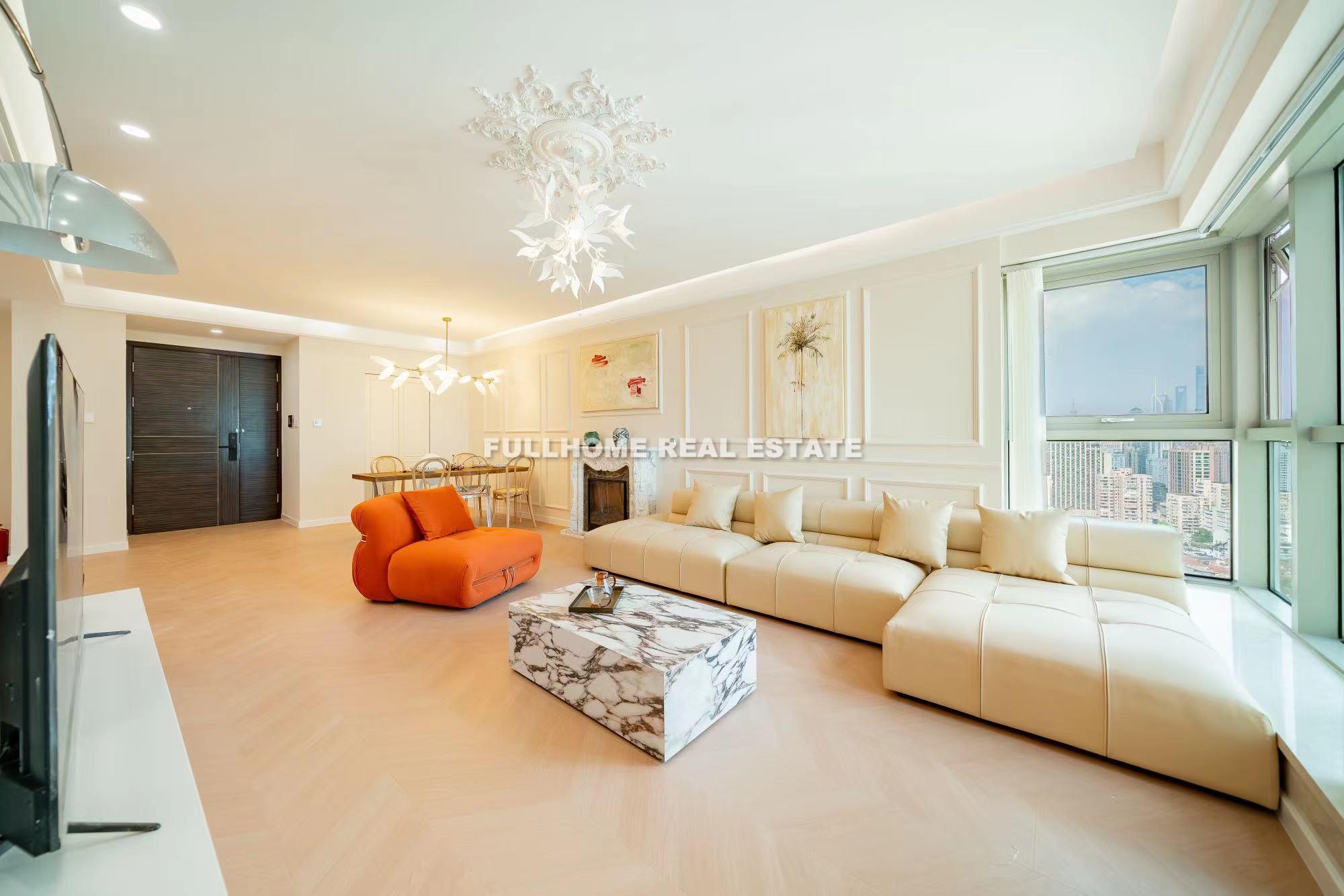 8 Park Avenue - 3 bedroom apartment in Shanghai, Jing An, Downtown