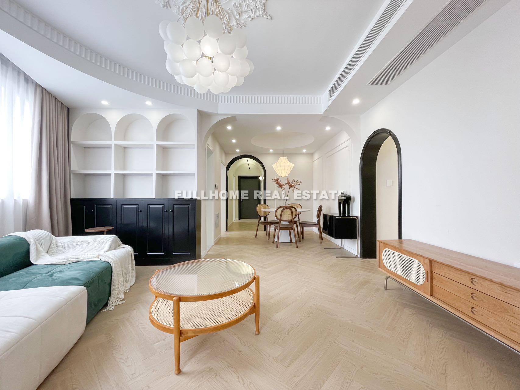 Da An Garden - 3 bedroom apartment in Shanghai, Jing An, Downtown