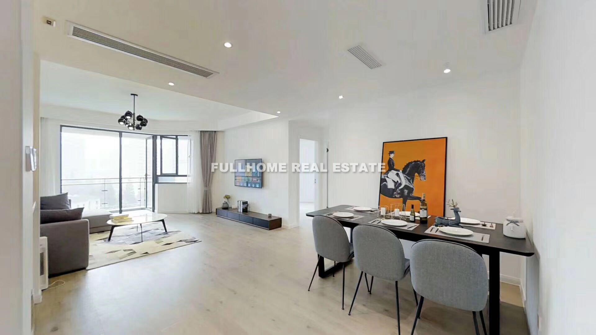 8 Park Avenue - 3 bedroom apartment in Shanghai, Jing An, Downtown