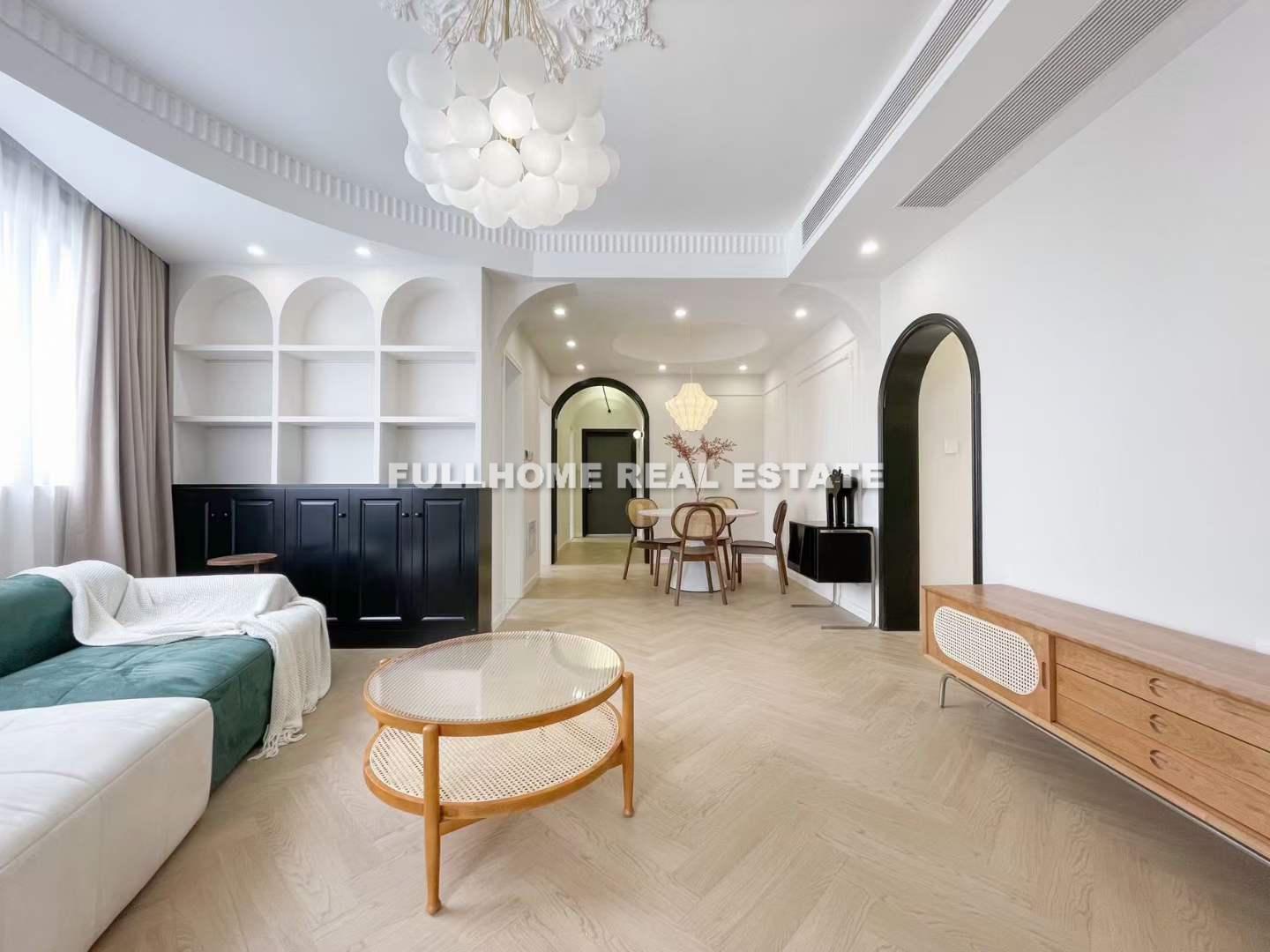 Da An Garden - 3 bedroom apartment in Shanghai, Jing An, Downtown