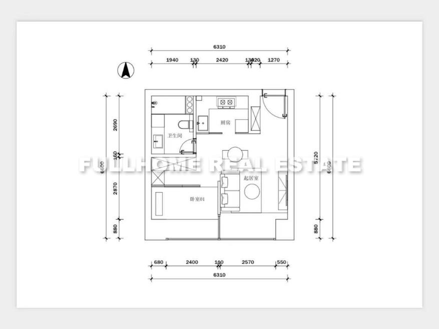 ASE Count Apartment House - Interior view 8, Shanghai rental property