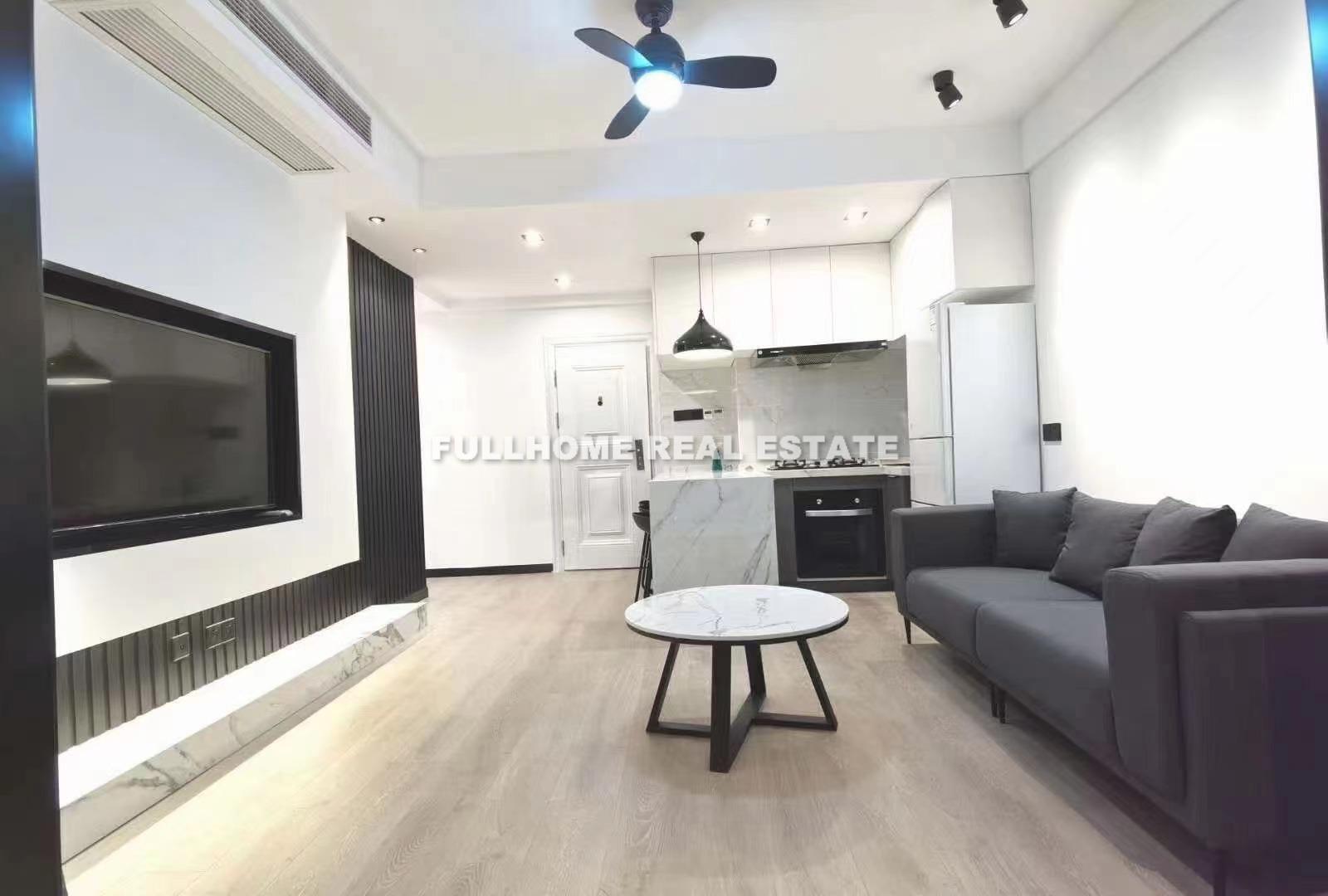 Jingan Hebin Garden - 1 bedroom apartment in Shanghai, Jing An, Downtown