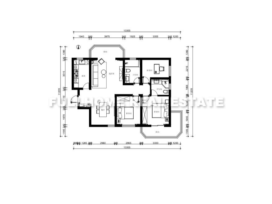 Ruijin New Garden - Interior view 11, Shanghai rental property