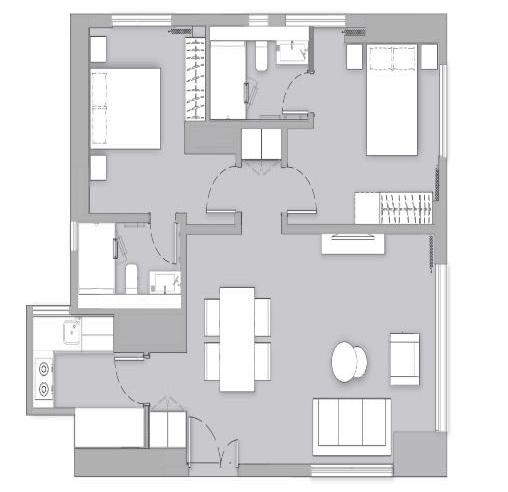 Liv’n 833 - Interior view 11, Shanghai rental property