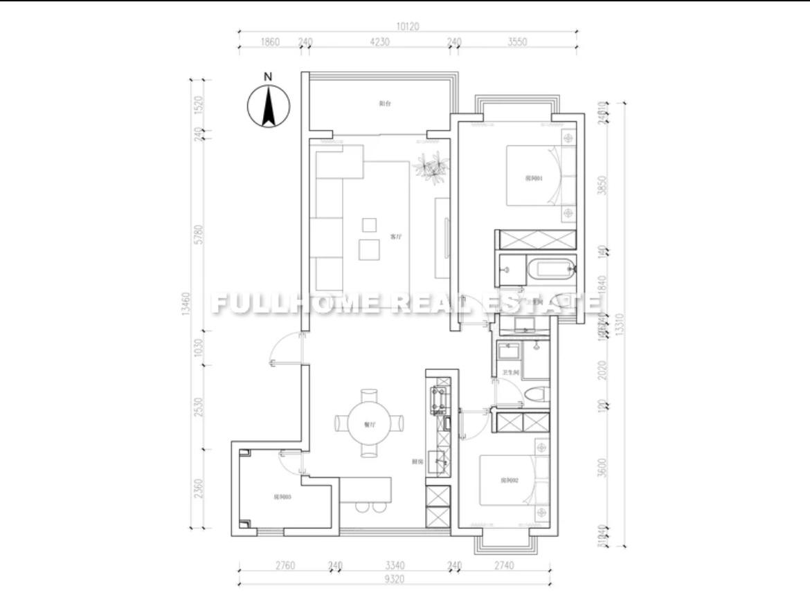 Jinxiu Jiangnan - Interior view 9, Shanghai rental property