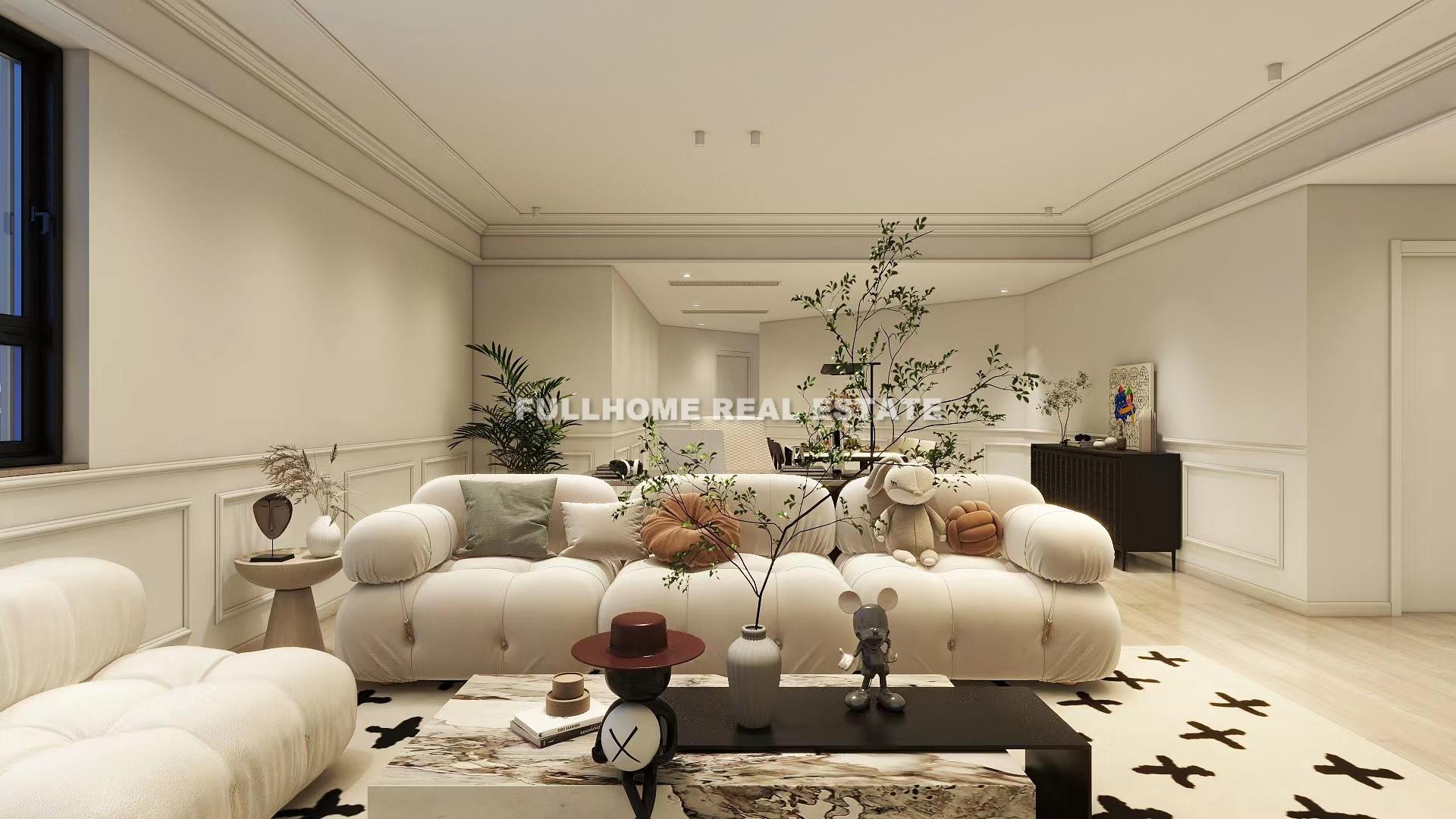 Hua Yuan Building - 3 bedroom apartment in Shanghai, Xujiahui, Downtown
