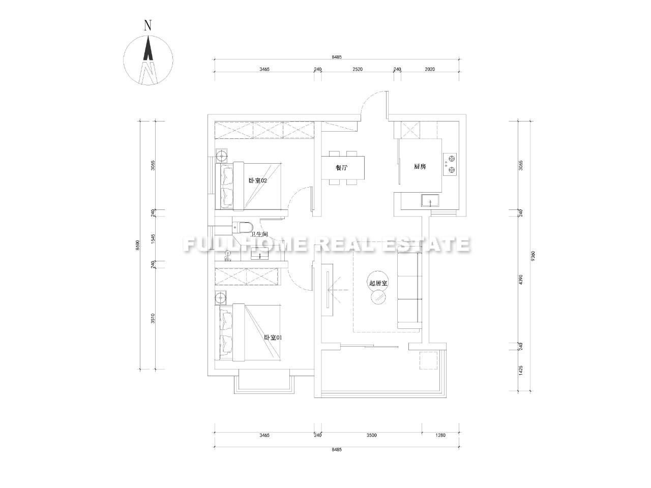 Emerald City - Interior view 7, Shanghai rental property