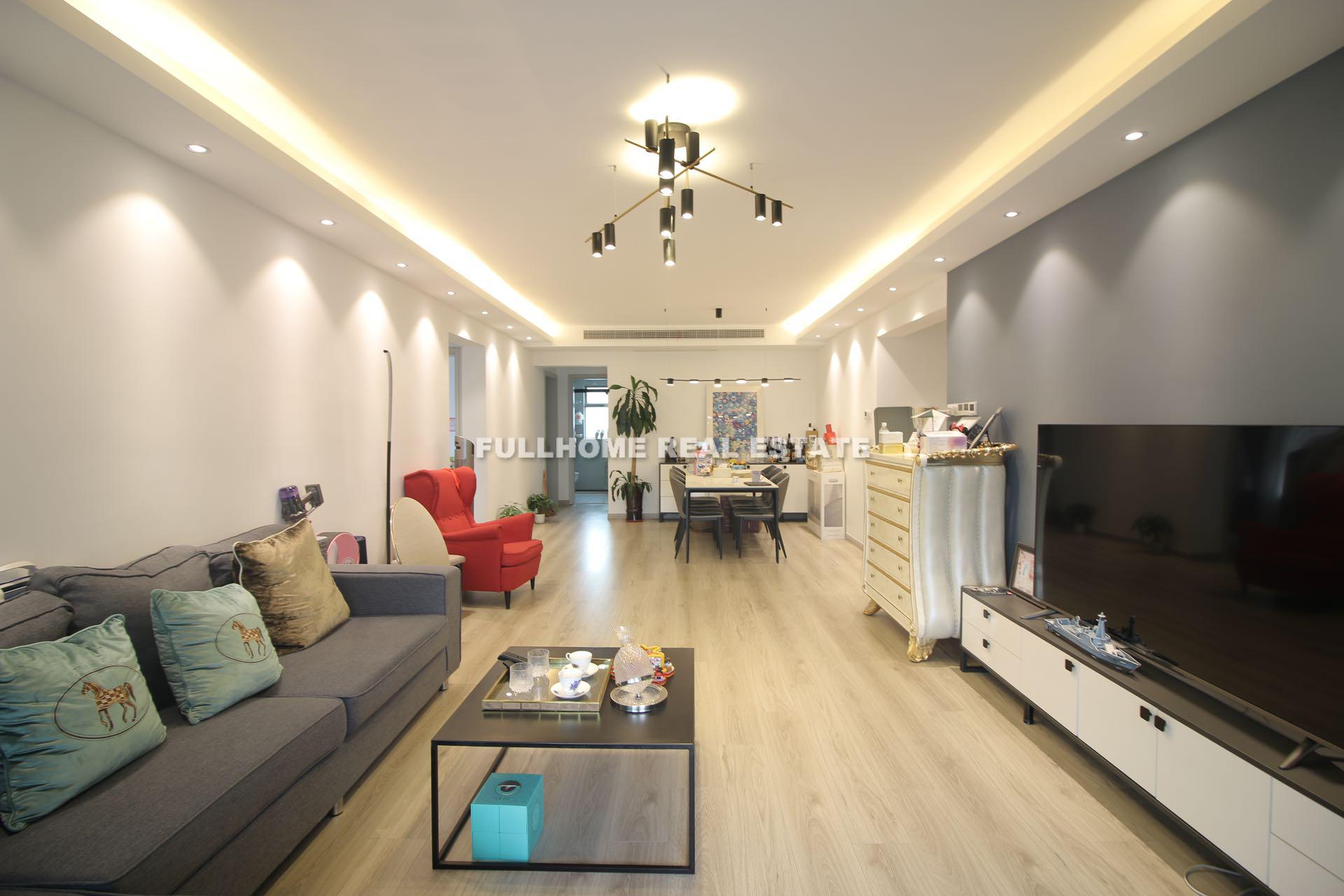 One Park Avenue - 3 bedroom apartment in Shanghai, Jing An, Downtown