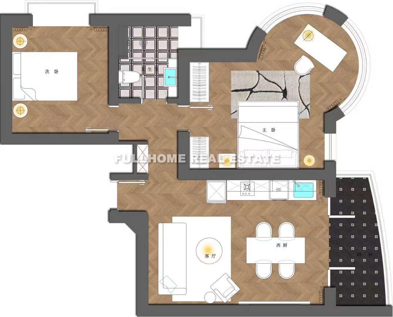 Kaiyuan Fang - Interior view 3, Shanghai rental property