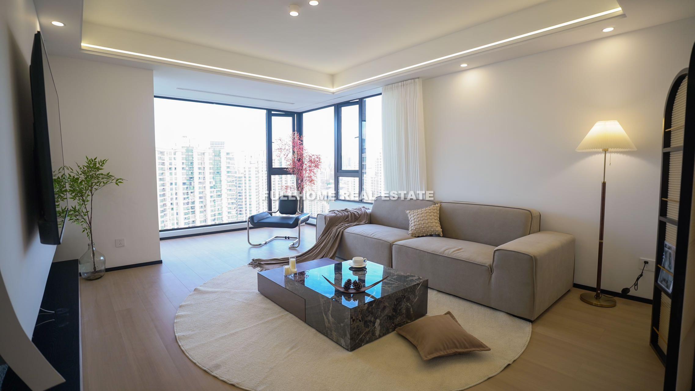 Zhong Yuan Liang Wan Cheng - 3 bedroom apartment in Shanghai, Putuo, Downtown