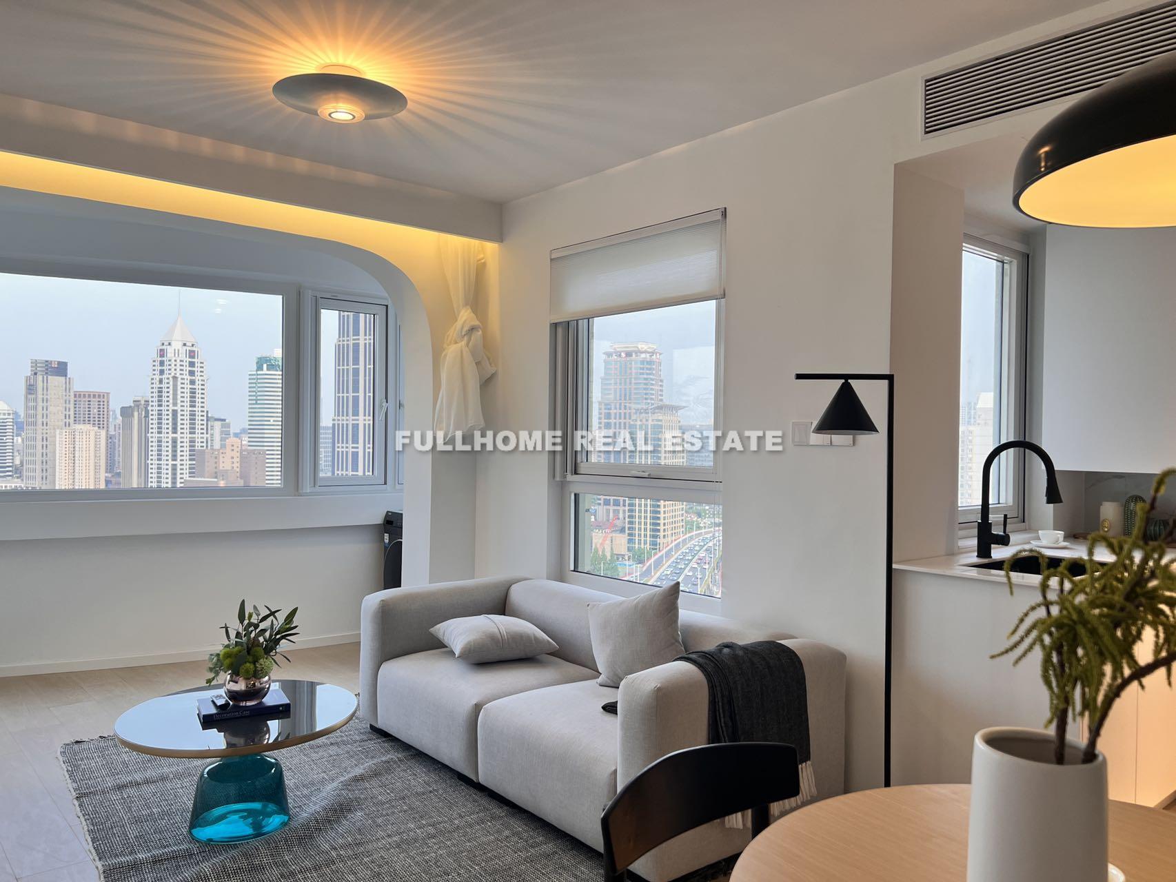 Top Of City - 1 bedroom apartment in Shanghai, People Square, Downtown