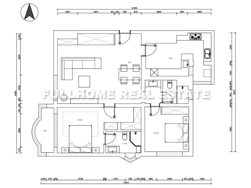 Novel Garden - Interior view 7, Shanghai rental property