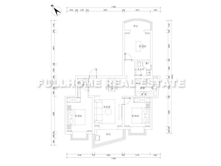 First Block - Interior view 6, Shanghai rental property