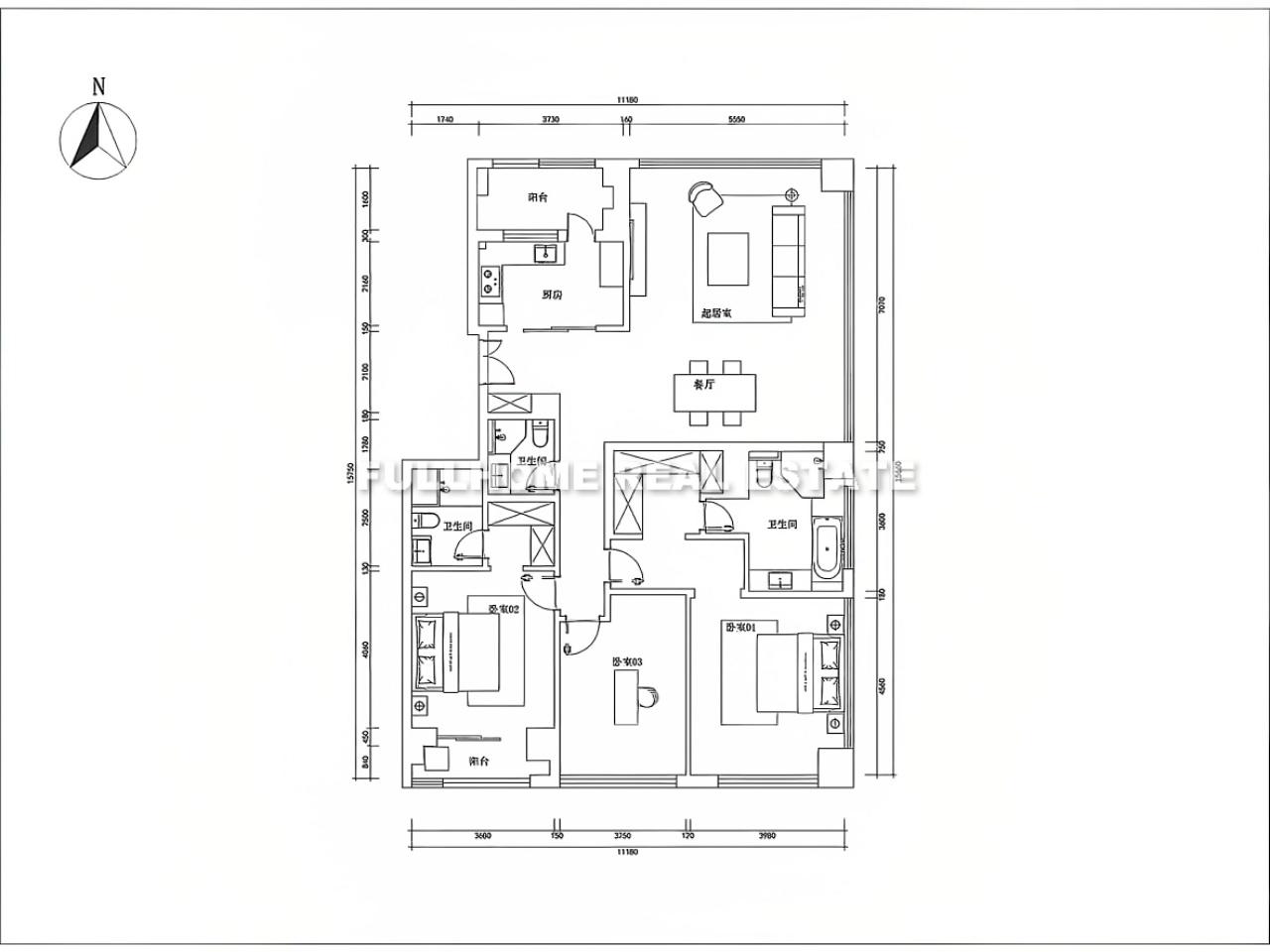 Lvdi Haibo Waitan - Interior view 15, Shanghai rental property