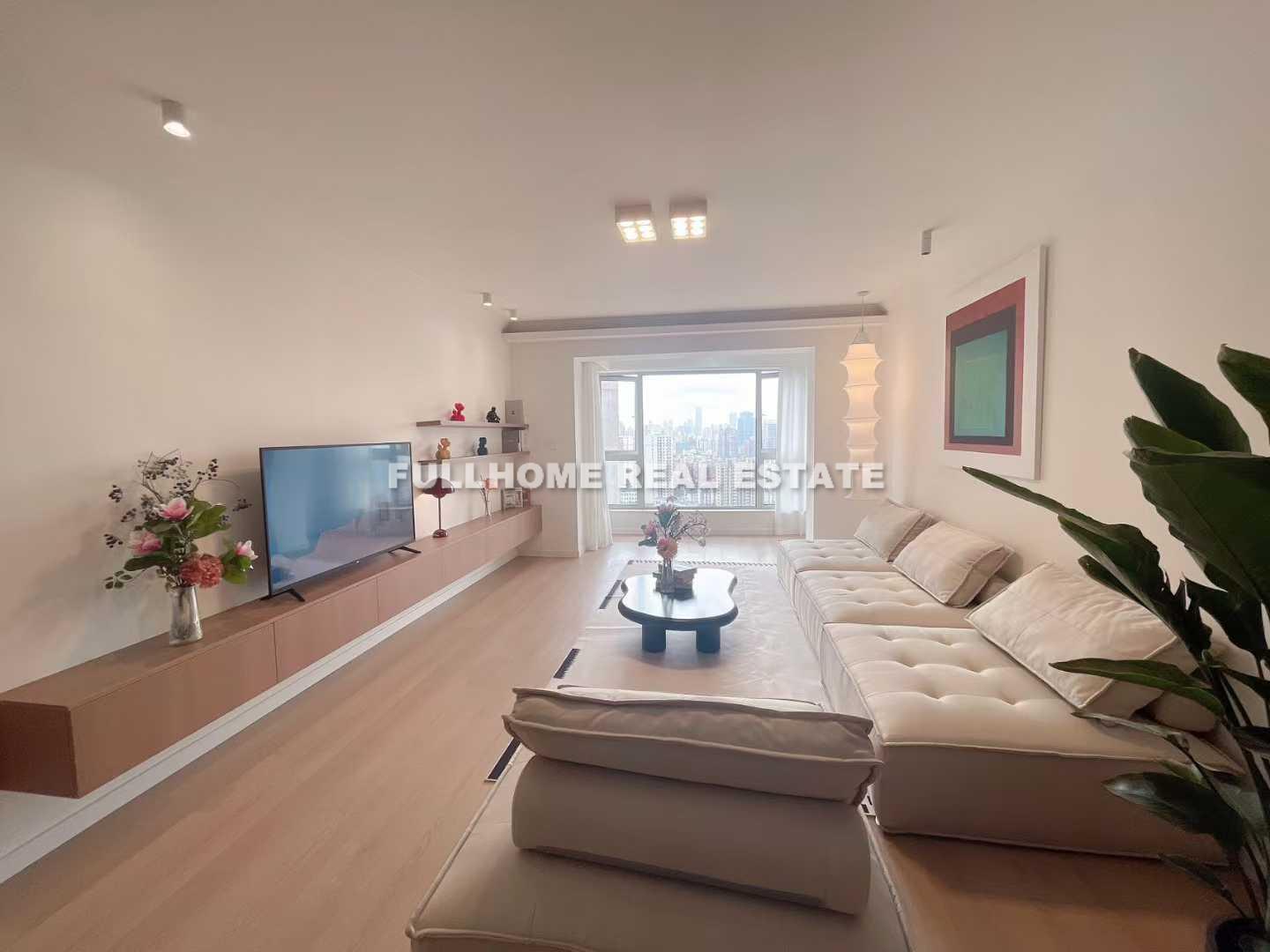 Waterfront Garden - 3 bedroom apartment in Shanghai, Putuo, Downtown