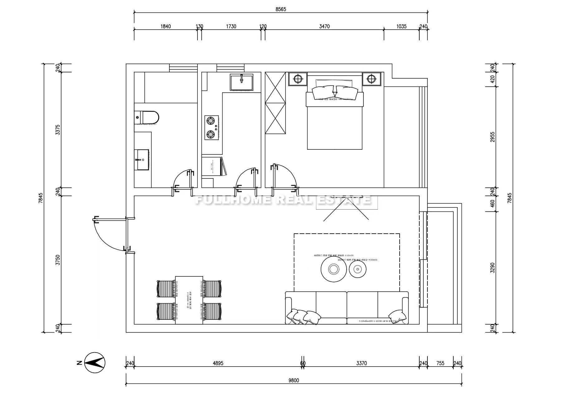 Zhongfu City Phase Ⅰ - Interior view 3, Shanghai rental property