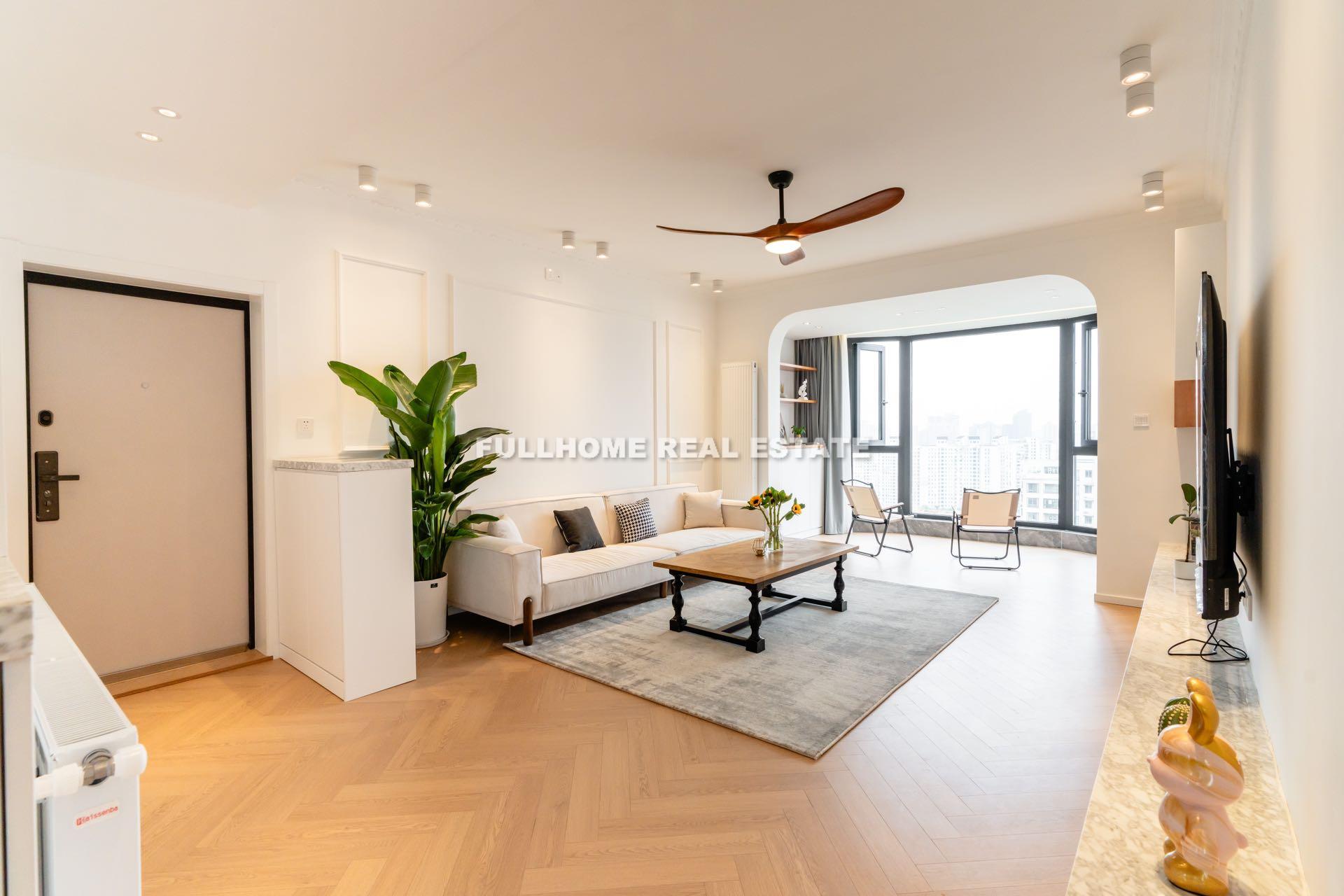 Da An Garden - 3 bedroom apartment in Shanghai, Jing An, Downtown