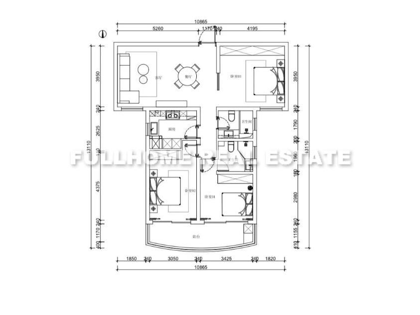 Jiafa Apartment - Interior view 2, Shanghai rental property