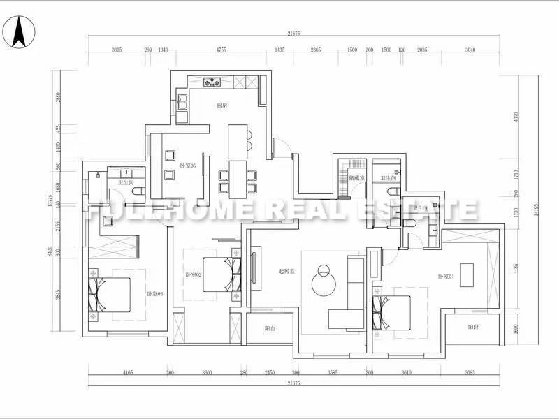 Oriental Garden - Interior view 6, Shanghai rental property