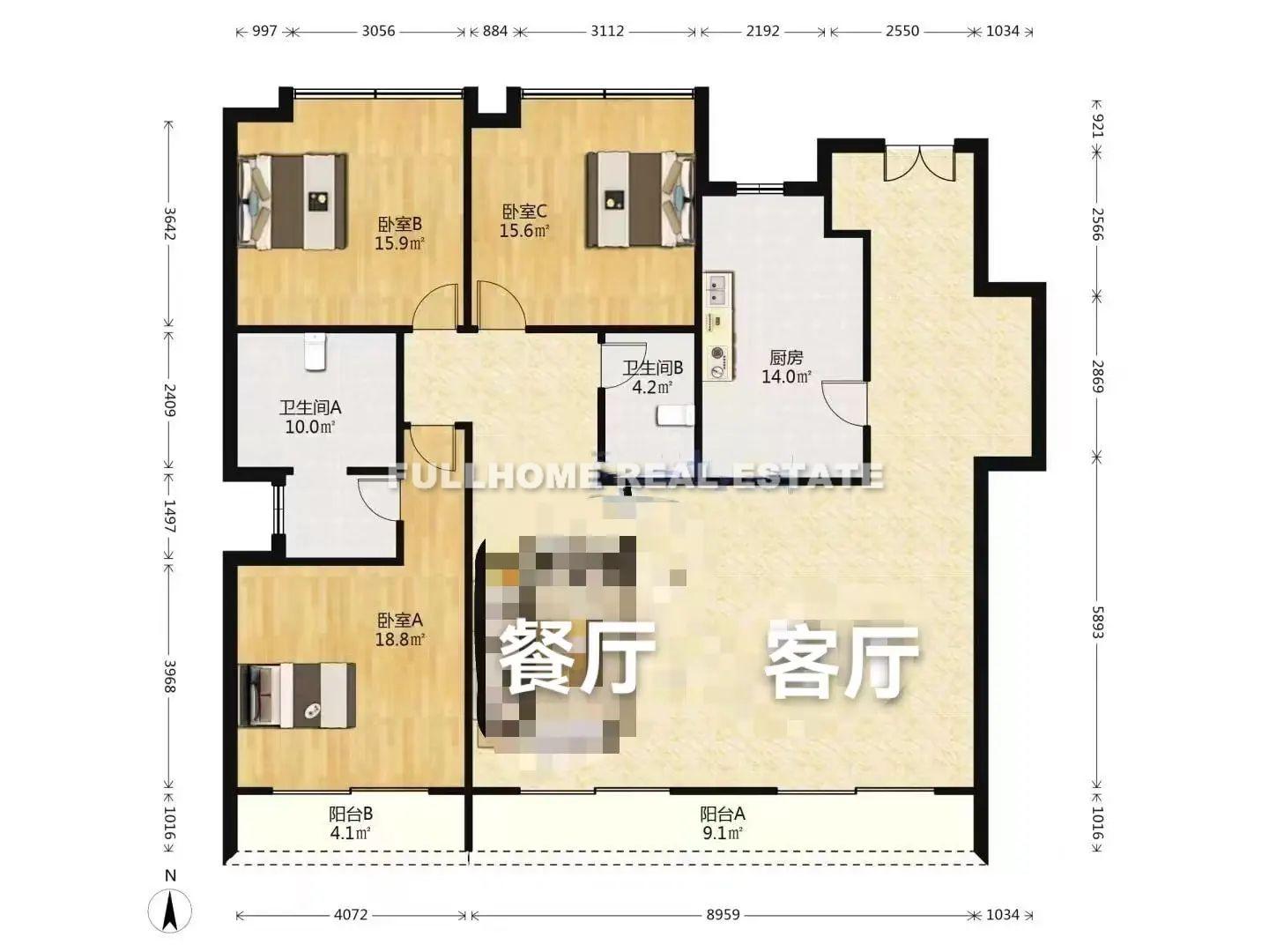 Lakeside Ville Phase III - Interior view 11, Shanghai rental property