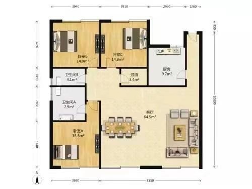 Lakeside Ville Phase III - Interior view 7, Shanghai rental property