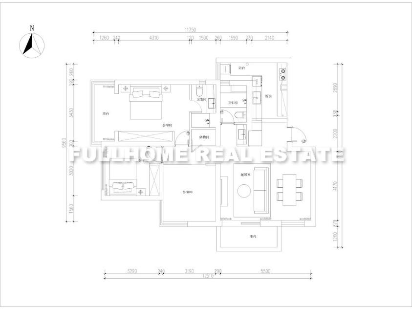 Chrysanthemum Park - Interior view 13, Shanghai rental property