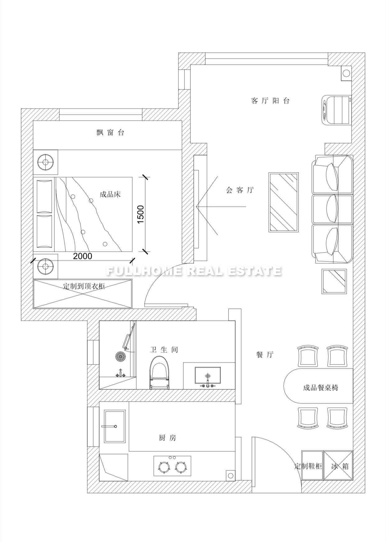 Central Mansion - Interior view 10, Shanghai rental property