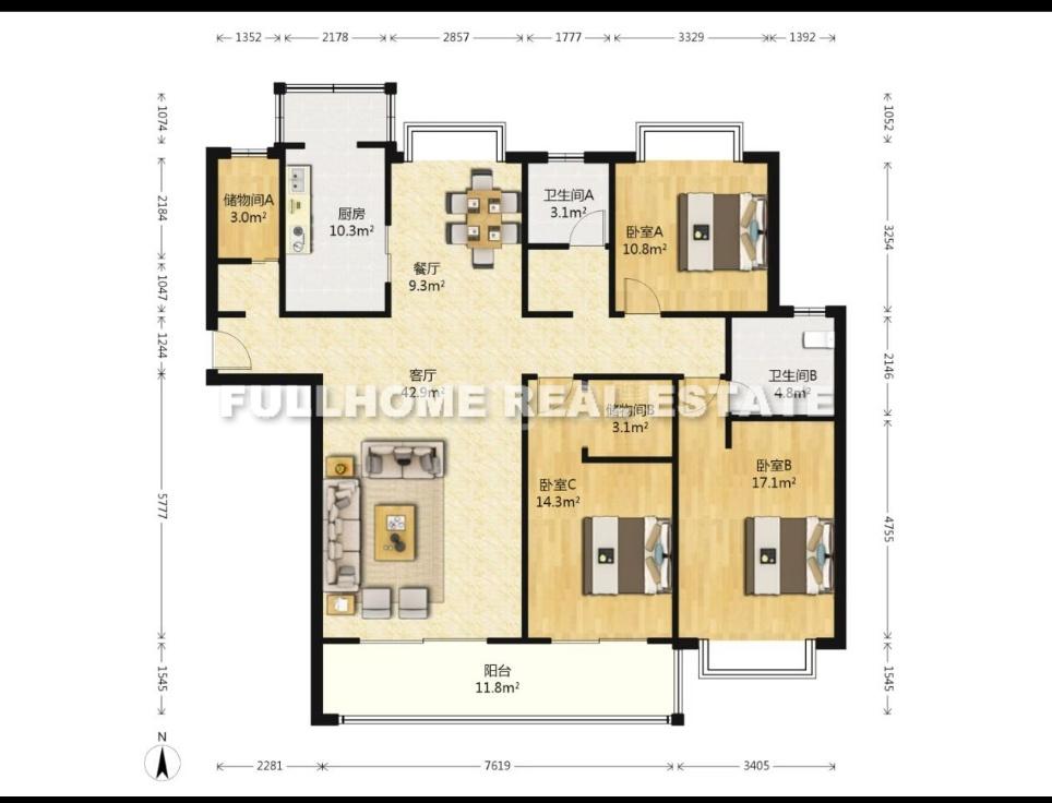 Xuhong Huating - Interior view 2, Shanghai rental property