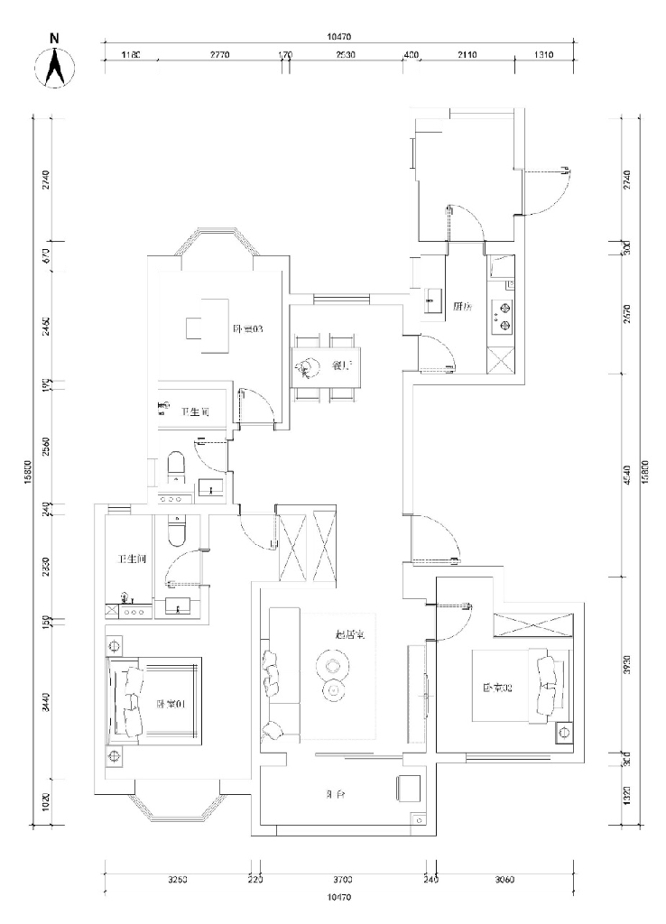 Gubei Central Park - Interior view 6, Shanghai rental property