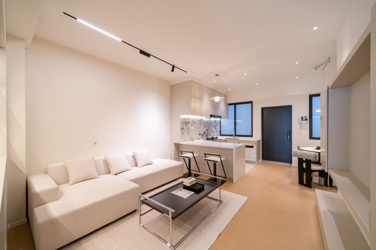 The Green Garden - 1 bedroom apartment in Shanghai, Putuo, Downtown