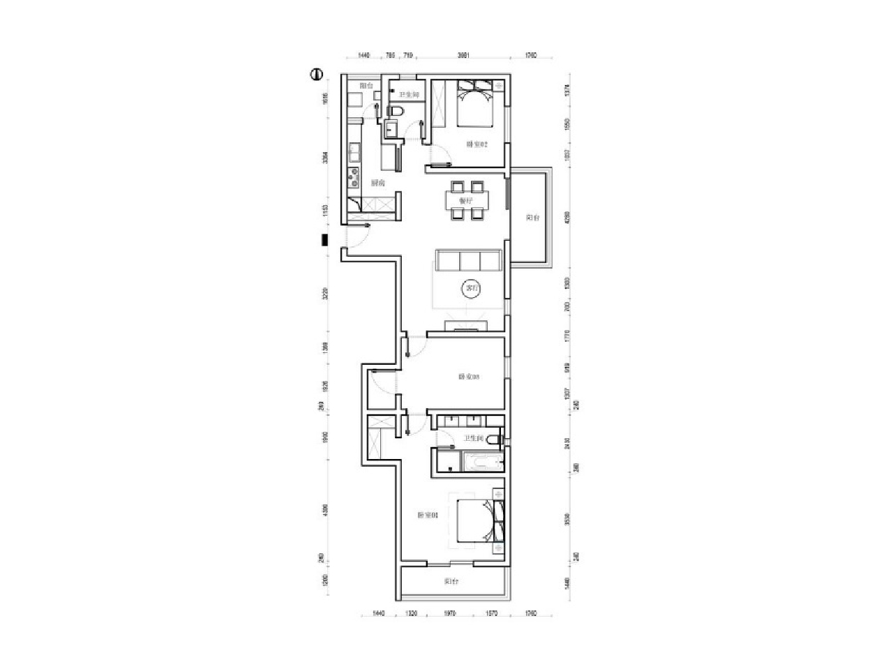 Lanson HongQiao Green Country - Interior view 13, Shanghai rental property